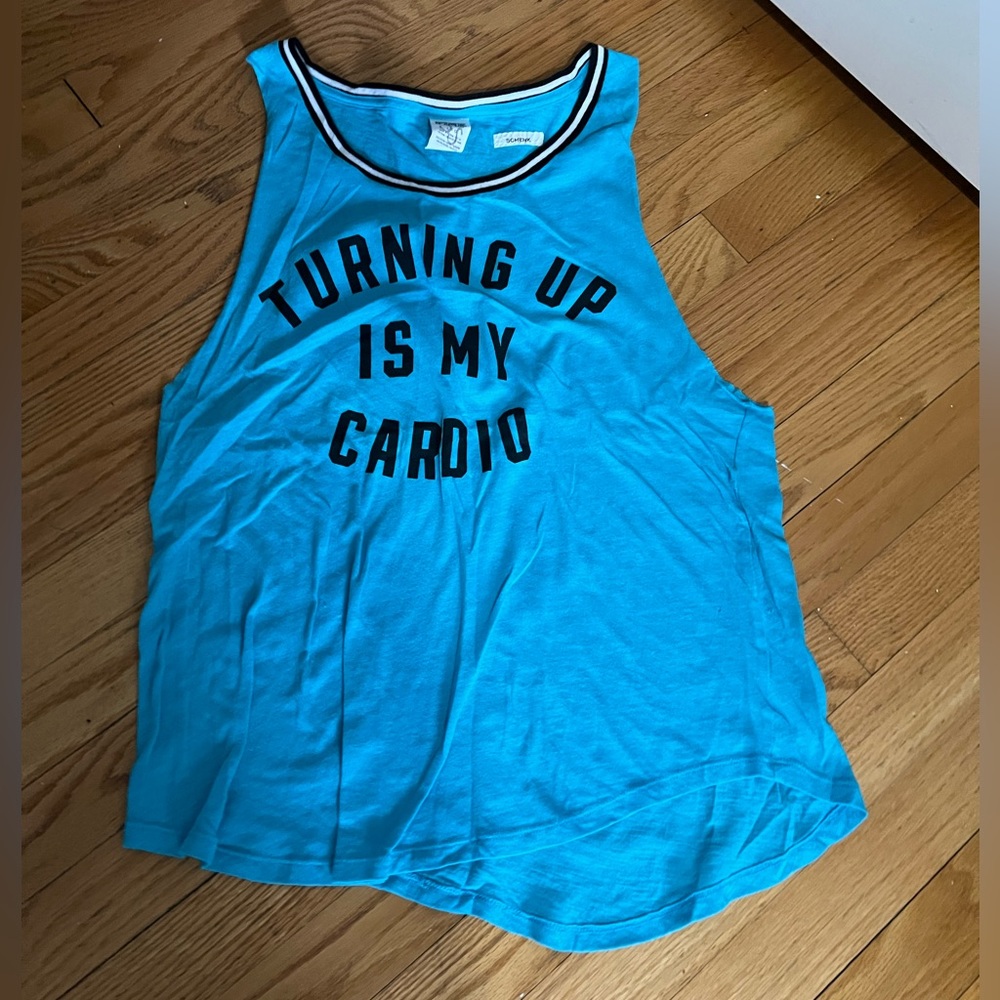 Turning Up is My Cardio tank top